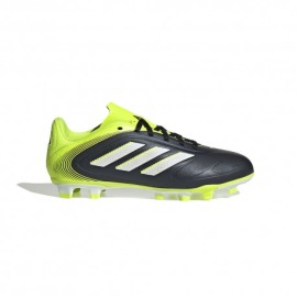 ADIDAS Copa Pure Iii Club Fg Mg Nero Bianco Lime - Scarpe Da Calcio Bambino