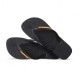 Havaianas Logo Metallic Oro Nero