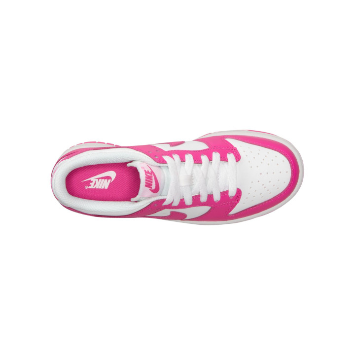 Nike Dunk Low Gs Bianco Fucsia - Sneakers Bambina