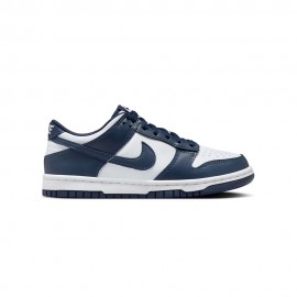 Nike Dunk Low Gs Bianco Blu Bianco - Sneakers Bambino