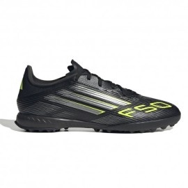 ADIDAS F50 League Tf Nero Lime - Scarpe Da Calcio Uomo