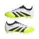ADIDAS Predator Club Fg Mg Bianco Nero Lime - Scarpe Da Calcio Bambino