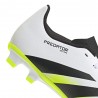 ADIDAS Predator Club Fg Mg Bianco Nero Lime - Scarpe Da Calcio Bambino