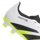 ADIDAS Predator Club Fg Mg Bianco Nero Lime - Scarpe Da Calcio Bambino