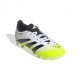 ADIDAS Predator Club Fg Mg Bianco Nero Lime - Scarpe Da Calcio Bambino