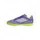 ADIDAS F50 Club Tf Viola Bianco Lime - Scarpe Da Calcio Bambino