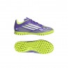 ADIDAS F50 Club Tf Viola Bianco Lime - Scarpe Da Calcio Bambino