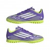 ADIDAS F50 Club Tf Viola Bianco Lime - Scarpe Da Calcio Bambino