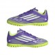 ADIDAS F50 Club Tf Viola Bianco Lime - Scarpe Da Calcio Bambino