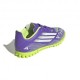 ADIDAS F50 Club Tf Viola Bianco Lime - Scarpe Da Calcio Bambino