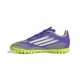 ADIDAS F50 Club Tf Viola Bianco Lime - Scarpe Da Calcio Bambino