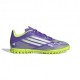 ADIDAS F50 Club Tf Viola Bianco Lime - Scarpe Da Calcio Bambino