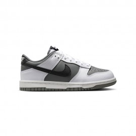 Dunk Low Gs bianco grigio