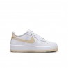 Nike Air Force 1 Gs Bianco Beige Bianco - Sneakers Bambino