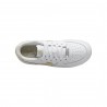 Nike Air Force 1 Gs Bianco Beige Bianco - Sneakers Bambino