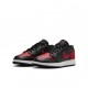 Nike Air Jordan 1 Low Gs Nero Rosso - Sneakers Bambino