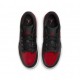 Nike Air Jordan 1 Low Gs Nero Rosso - Sneakers Bambino