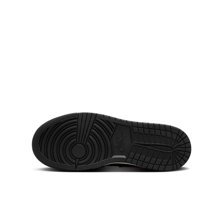 Nike Air Jordan 1 Low Gs Nero Rosso - Sneakers Bambino