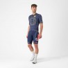 Castelli Maglia Ciclismo Wolfpack 1000 Victory Blu Oro Uomo