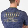 Castelli Maglia Ciclismo Wolfpack 1000 Victory Blu Oro Uomo