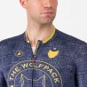 Castelli Maglia Ciclismo Wolfpack 1000 Victory Blu Oro Uomo