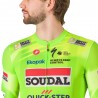 Castelli Maglia Ciclismo Visibility Soudal Lime Uomo