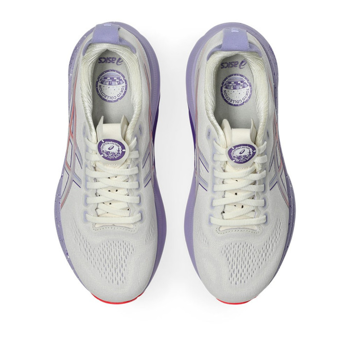 Asics Gel-Kayano 32 Cream Edo Viola - Scarpe Running Donna