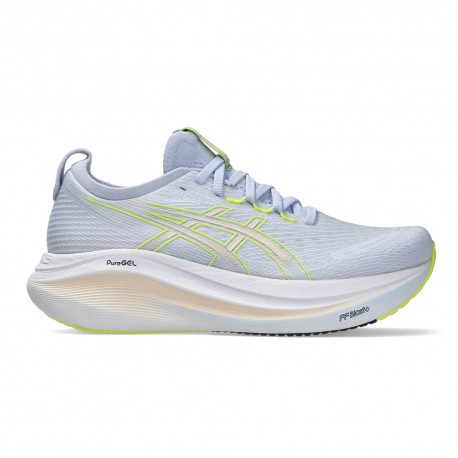 Asics Gel-Nimbus 27 Blu Fade Pearl Rosa - Scarpe Running Donna