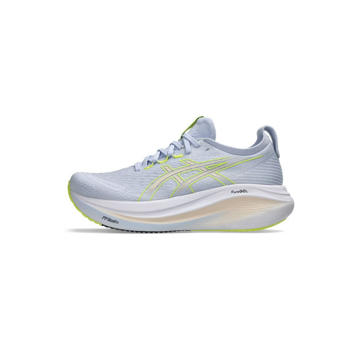 Asics Gel-Nimbus 27 Blu Fade Pearl Rosa - Scarpe Running Donna