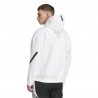 ADIDAS Felpa Calcio Juve Zone Training Bianco Nero Uomo