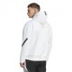 ADIDAS Felpa Calcio Juve Zone Training Bianco Nero Uomo