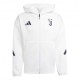 ADIDAS Felpa Calcio Juve Zone Training Bianco Nero Uomo