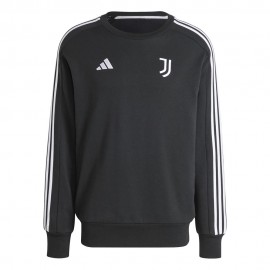 ADIDAS Felpa Calcio Juve Dna Nero Bianco Uomo