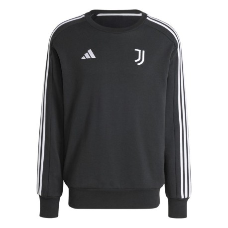 ADIDAS Felpa Calcio Juve Dna Nero Bianco Uomo