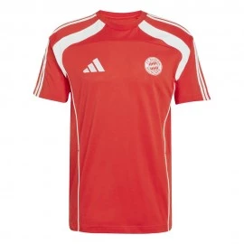 ADIDAS Maglia Maniche Corte Bayern Rosso Bianco Uomo
