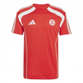 ADIDAS Maglia Maniche Corte Bayern Rosso Bianco Uomo