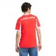 ADIDAS Maglia Maniche Corte Bayern Home 25 26 Rosso Uomo