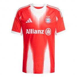 ADIDAS Maglia Maniche Corte Bayern Home 25 26 Rosso Uomo