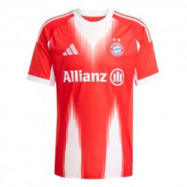 ADIDAS Maglia Maniche Corte Bayern Home 25 26 Rosso Uomo