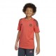 ADIDAS Maglia Maniche Corte Bayern Rosso Bambino