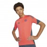 ADIDAS Maglia Maniche Corte Bayern Tr Rosso Bambino