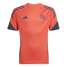 ADIDAS Maglia Maniche Corte Bayern Tr Rosso Bambino