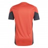 ADIDAS Maglia Maniche Corte Bayern Tr Rosso Nero Uomo