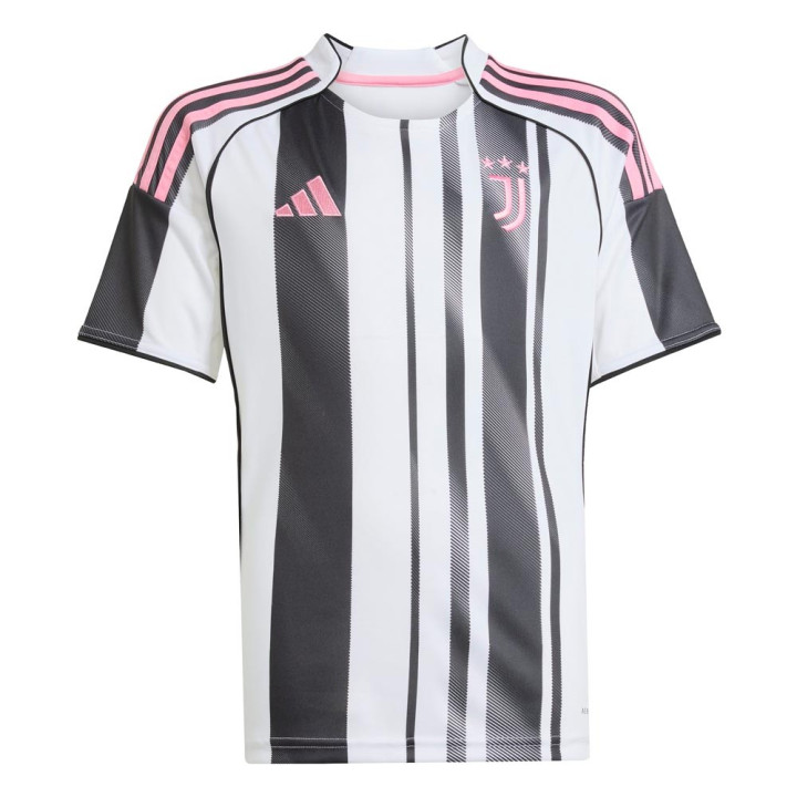 ADIDAS Maglia Maniche Corte Juve Home 25 26 Bianco Nero Bambino