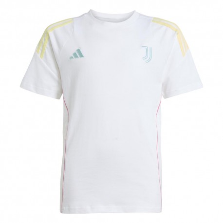 ADIDAS Maglia Maniche Corte Juve Training Bianco Giallo Bambino