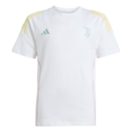 ADIDAS Maglia Maniche Corte Juve Training Bianco Giallo Bambino