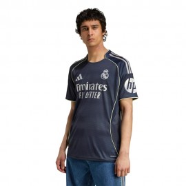 ADIDAS Maglia Maniche Corte Real Madrid Away 25 26 Blu Bianco Uomo