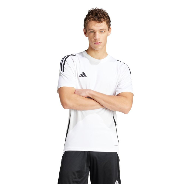 ADIDAS Maglia Maniche Corte Tiro 24 Bianco Nero Uomo