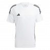 ADIDAS Maglia Maniche Corte Tiro 24 Bianco Nero Uomo