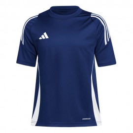 Maniche Corte Tiro 24 blu bianco